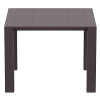 Vegas Outdoor Dining Table Extendable from 39 to 55 inch Brown ISP772-BR - 2