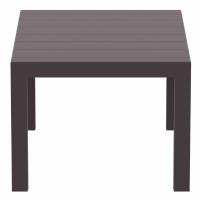 Vegas Outdoor Dining Table Extendable from 39 to 55 inch Brown ISP772-BR - 6