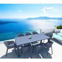 Vegas Outdoor Dining Table Extendable from 70 to 86 inch White ISP774-WH - 23
