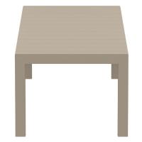 Vegas Patio Dining Table Extendable from 102 to 118 inch Taupe ISP776-DVR - 9