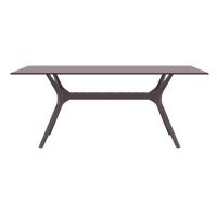 Ibiza Rectangle Dining Table 71 inch Brown ISP865-BR - 1