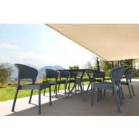 Ibiza Rectangle Dining Table 71 inch Rattan Gray ISP865-DG - 5