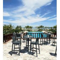 Jamaica Wickerlook Resin Bar Chair White ISP866-WH - 14