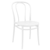 Victor Conversation Set with Ocean Side Table White S252066-WHI - 1