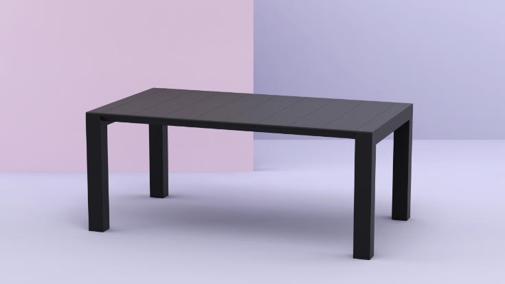 ISP774 - Vegas 70" to 86" Extendable Dining Table