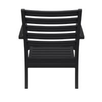 Artemis XL Outdoor Club Chair Black - Natural ISP004-BLA-CNA - 5