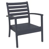 Artemis XL Outdoor Club Chair Dark Gray - Charcoal ISP004-DGR-CCH - 1