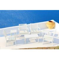 Artemis XL Club Seating set 7 Piece Silver Gray - Taupe ISP004S7-SIL-CTA - 9