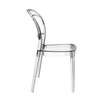 Bo Polycarbonate Dining Chair Transparent Clear ISP005-TCL - 4