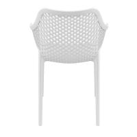 Air XL Resin Outdoor Arm Chair White ISP007-WHI - 6