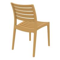 Ares Resin Outdoor Dining Chair Cafe Latte ISP009-TEA - 1