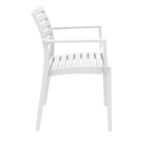 Artemis Resin Arm Chair White ISP011-WHI - 3