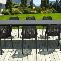 Air Outdoor Dining Chair Black ISP014-BLA - 3