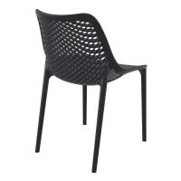 Air Outdoor Dining Chair Black ISP014-BLA - 8