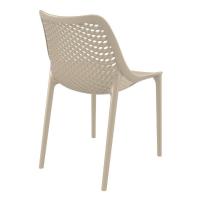 Air Outdoor Dining Chair Taupe ISP014-DVR - 7
