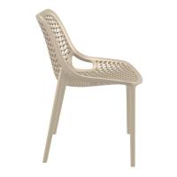 Air Outdoor Dining Chair Taupe ISP014-DVR - 5