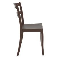 Tiffany Cafe Dining Chair Brown ISP018-BRW - 3