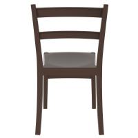 Tiffany Cafe Dining Chair Brown ISP018-BRW - 4