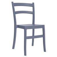 Tiffany Cafe Dining Chair Dark Gray ISP018-DGR