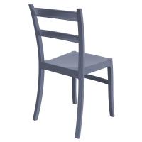 Tiffany Cafe Dining Chair Dark Gray ISP018-DGR - 1