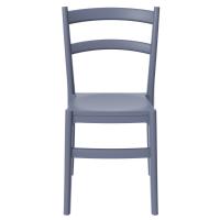 Tiffany Cafe Dining Chair Dark Gray ISP018-DGR - 2