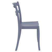 Tiffany Cafe Dining Chair Dark Gray ISP018-DGR - 3