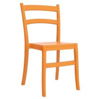 Tiffany Cafe Dining Chair Orange ISP018-ORA