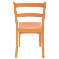 Tiffany Cafe Dining Chair Orange ISP018-ORA - 4
