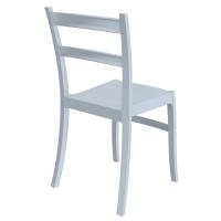 Tiffany Cafe Dining Chair Silver Gray ISP018-SIL - 1