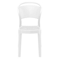 Bee Polycarbonate Dining Chair Glossy White ISP021-GWHI - 2