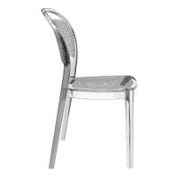 Bee Polycarbonate Dining Chair Transparent Clear ISP021-TCL - 3