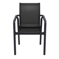 Pacific Sling Arm Chair Black Frame Black Sling ISP023-BLA-BLA - 5