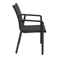 Pacific Sling Arm Chair Black Frame Black Sling ISP023-BLA-BLA - 6