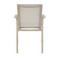 Pacific Sling Arm Chair Taupe Frame Taupe Sling ISP023-DVR-DVR - 6