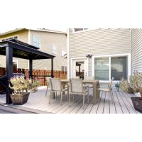 Pacific Sling Arm Chair Taupe Frame Taupe Sling ISP023-DVR-DVR - 9