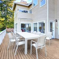 Pacific 11 Piece Dining set with Extension Table and Sling Arm Chairs White Frame White Sling ISP0232S-WHI-WHI