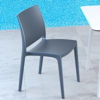 Maya Dining Chair Dark Gray ISP025-DGR - 1