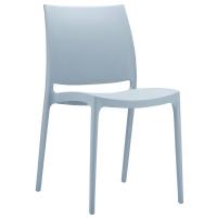 Maya Dining Chair Silver ISP025-SIL