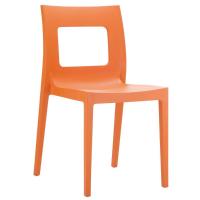 Lucca Dining Chair Orange ISP026-ORA