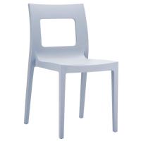 Lucca Dining Chair Silver ISP026-SIL