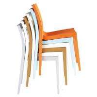 Lucca Dining Chair White ISP026-WHI - 3