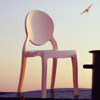 Elizabeth Polycarbonate Dining Chair White ISP034-GWHI - 1