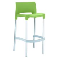 Gio Resin Outdoor Barstool Apple Green ISP035-APP