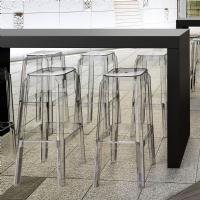 Fox Polycarbonate Barstool Transparent ISP037-TCL - 1