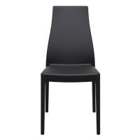 Miranda High-Back Dining Chair Black ISP039-BLA - 2