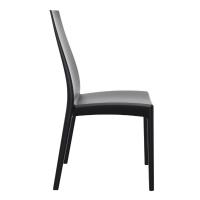 Miranda High-Back Dining Chair Black ISP039-BLA - 3