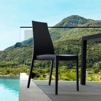 Miranda High-Back Dining Chair Black ISP039-BLA - 5