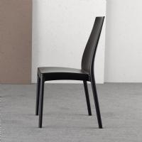Miranda High-Back Dining Chair Black ISP039-BLA - 6
