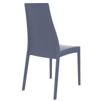 Miranda High-Back Dining Chair Dark Gray ISP039-DGR - 1