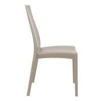 Miranda High-Back Dining Chair Taupe ISP039-DVR - 3